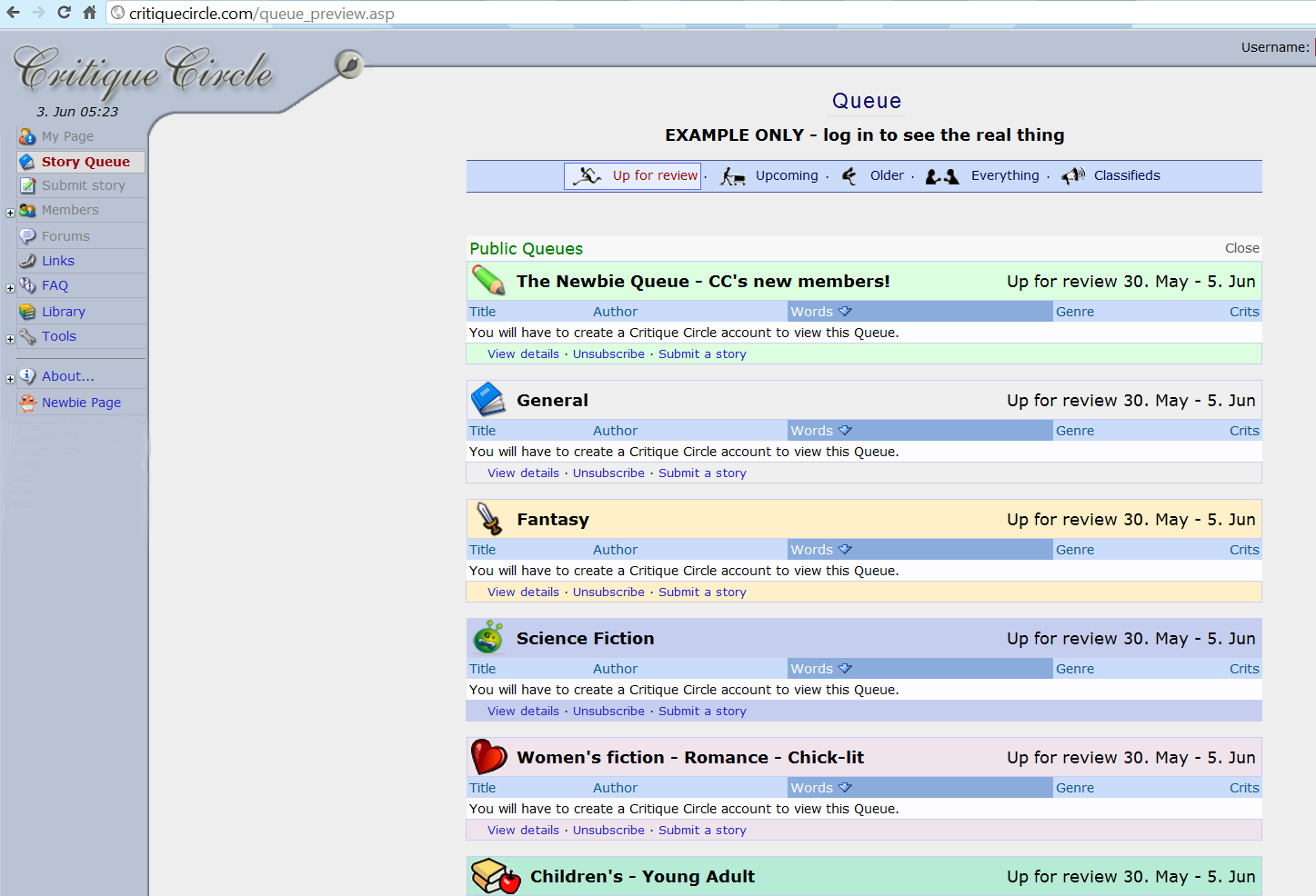 Critique Circle Critique Circle