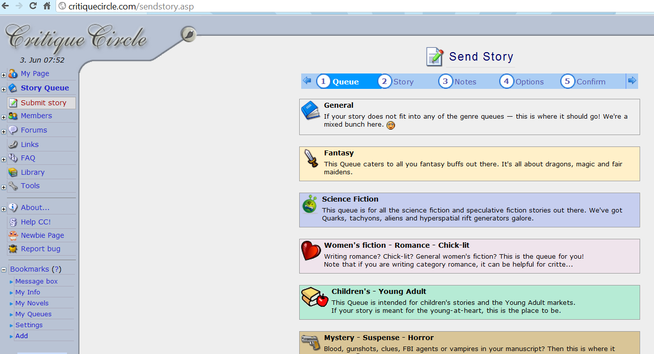 Critique Circle Submit Story Critique Circle Submit Story